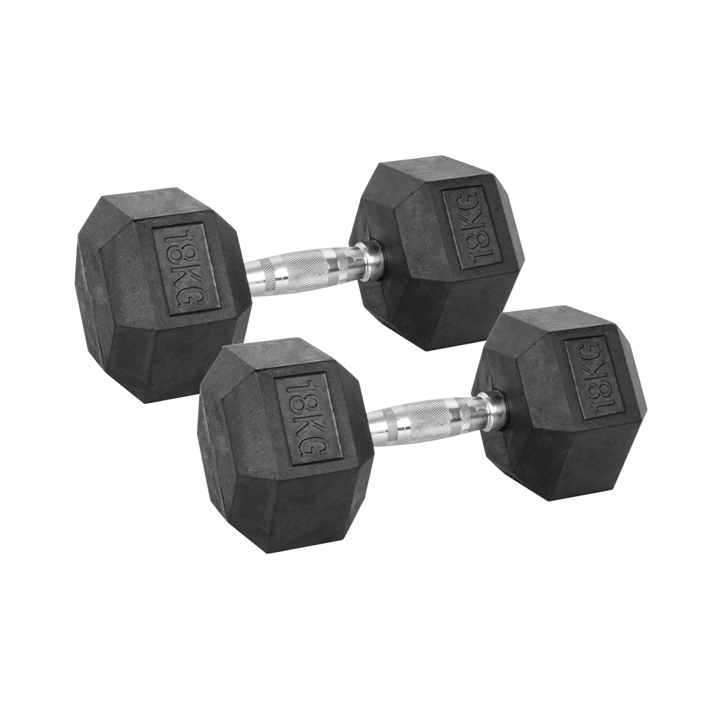 Insportline hexa dumbbells Hexsteel (3 - 40 kg) 6