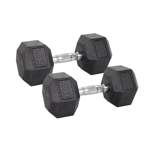 Insportline hexa dumbbells Hexsteel (3 - 40 kg) 6