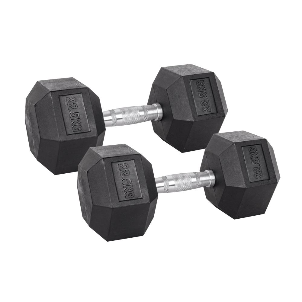 Insportline hexa dumbbells Hexsteel (3 - 40 kg) 7