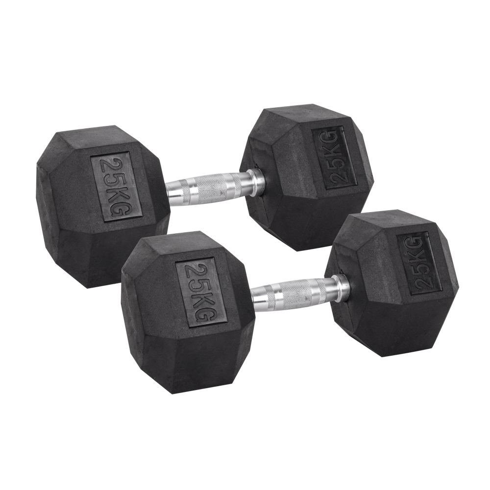 Insportline hexa dumbbells Hexsteel (3 - 40 kg) 8