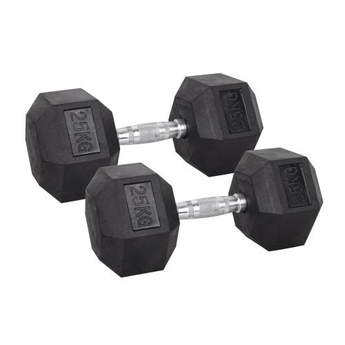 Insportline hexa dumbbells Hexsteel (3 - 40 kg) 8