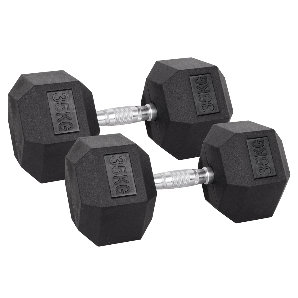 Insportline hexa dumbbells Hexsteel (3 - 40 kg) 12