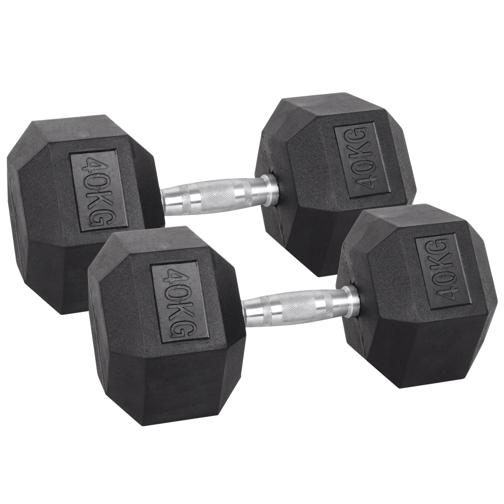 Insportline hexa dumbbells Hexsteel (3 - 40 kg) 14