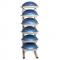 BOSU storage rack for 6 Bosu balance trainers