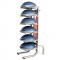 BOSU storage rack for 6 Bosu balance trainers
