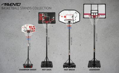 Avento Basketbalstandaard - Verplaatsbaar - Hot Shot - tot 260 cm 5