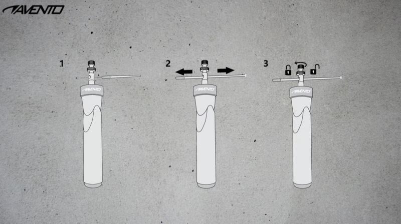 42HR Avento springtouw set 7