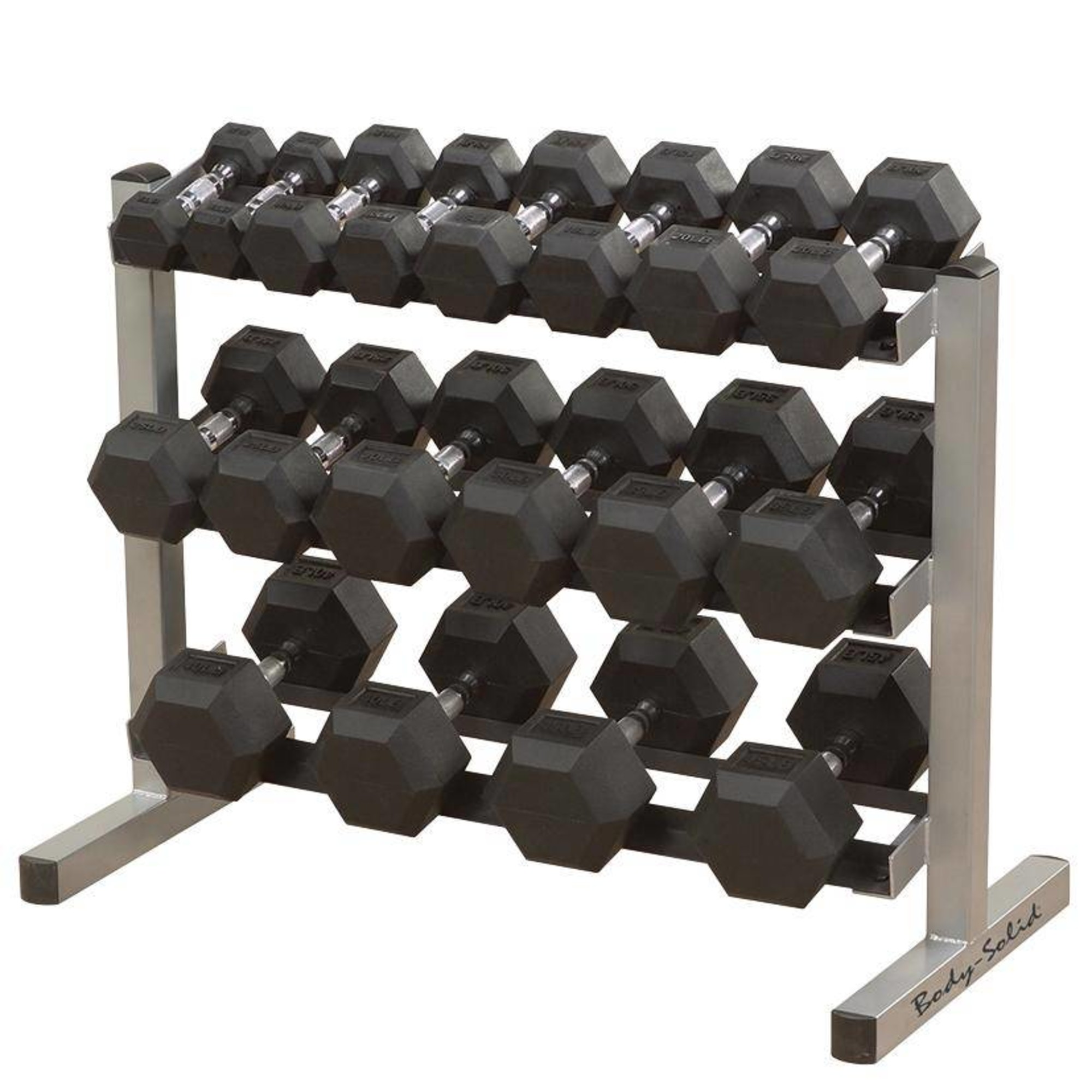Body-Solid Dumbbell Rack Pro GDR363 (3 tier) 2
