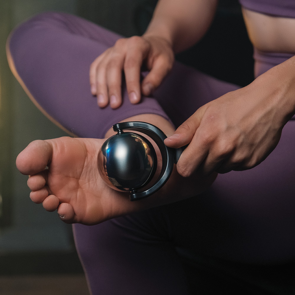 Massage Roller Ball w/ Handle inSPORTline Paipi 2