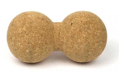 Sportbay kurk peanut massagebal (8 x 16 cm)