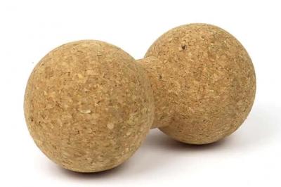 Sportbay kurk peanut massagebal (8 x 16 cm) 1