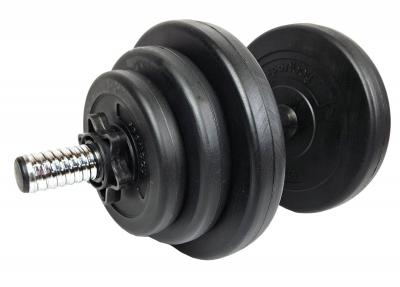 Dumbbell set met cement vulling (2 x 10 kg) 5