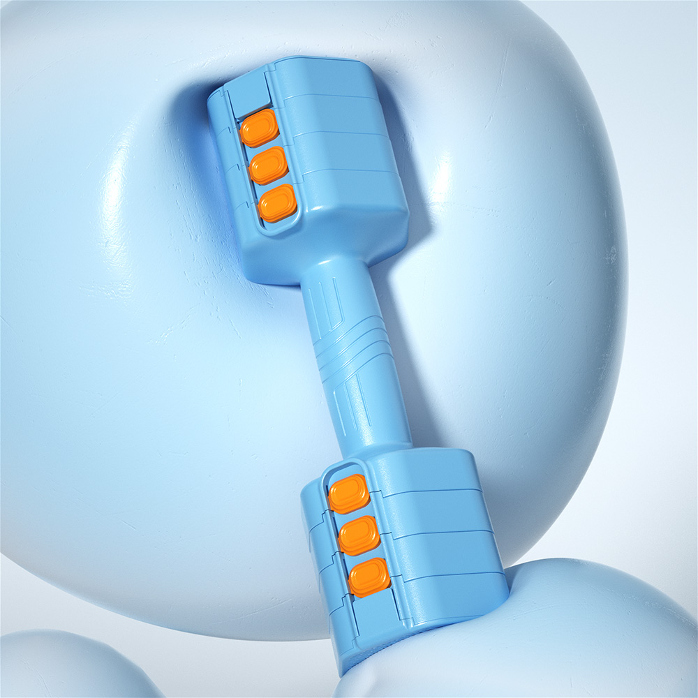 Adjustable Dumbbell Set inSPORTline DuraBell® 2 x 1–2.5 kg 7