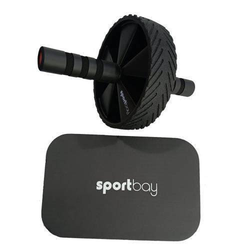 Ab-wheel including knee pad 1