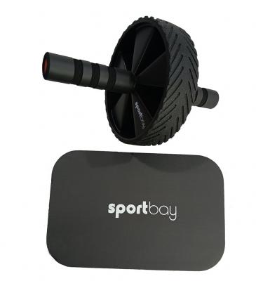 Ab-wheel including knee pad 1