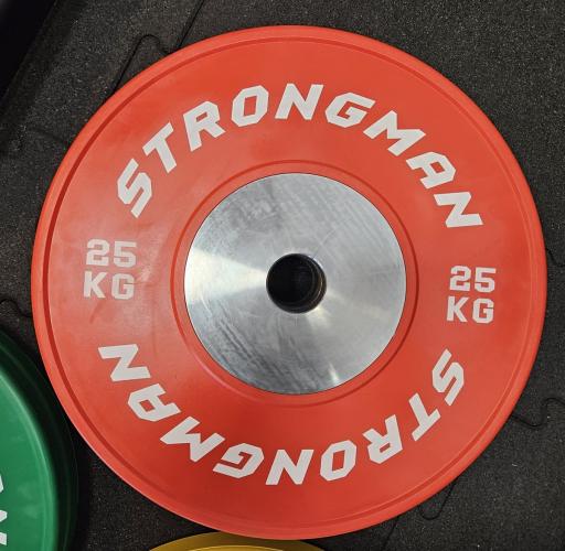Strongman Competition Bumper Plates set of 150 kg 7