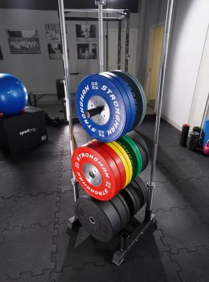 Bumper plate and barbbells rack 5