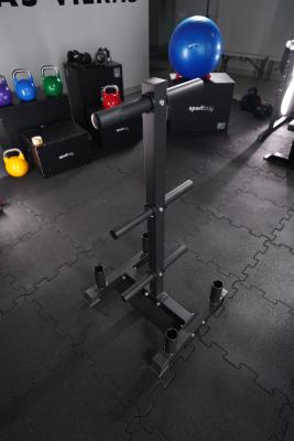 Bumper plate and barbbells rack 6