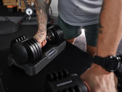 Strongman adjustable Dumbbell 2 to 12 kg  2