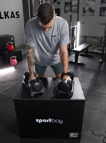 Strongman adjustable Dumbbell 2 to 12 kg  3