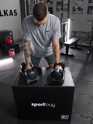 Strongman adjustable Dumbbell 2 to 12 kg  3