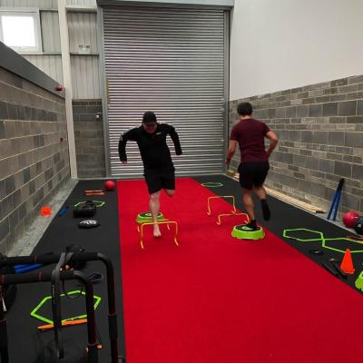 Sprinttrack - kunstgras Uni Indoor 30 m 11