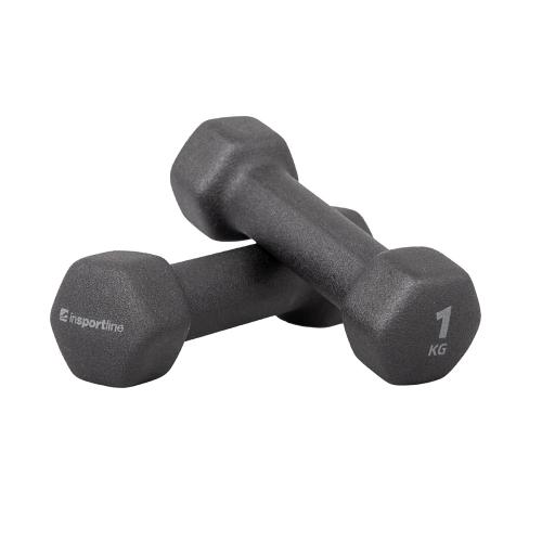 Neoprene Dumbbells inSPORTline ON-X Renbell 2 x 1 kg