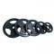 Tri-Grip Black steel 50 mm weight plates