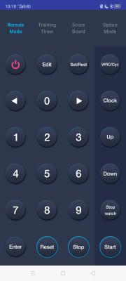 Interval CrossFit timer (6-Digit) met Bluetooth app 8
