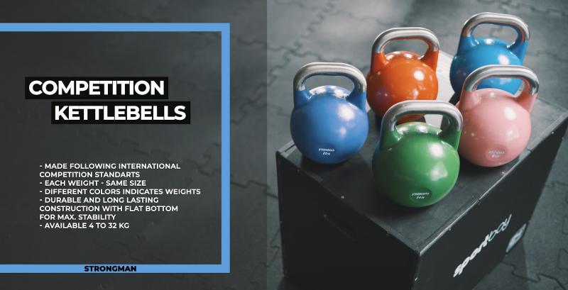 Strongman Competition Kettlebells t/m 32 kg 8
