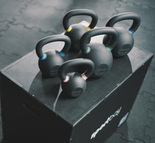 Poeder coating kettlebells 4 t/m 68 kg 9