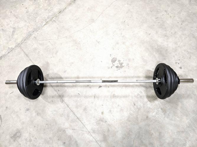 Olympische halterset Tri-grip 115 kg 2