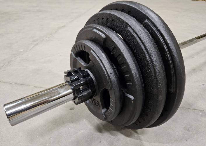 Olympische halterset Tri-grip 115 kg 3