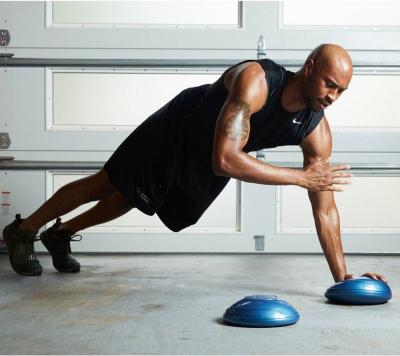 Bosu Balance Pods XL - Set van 2 - Blauw 2