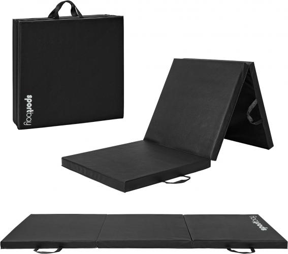 Trifold workout fitness mat 2