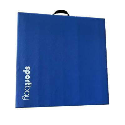 Trifold workout fitness mat 3