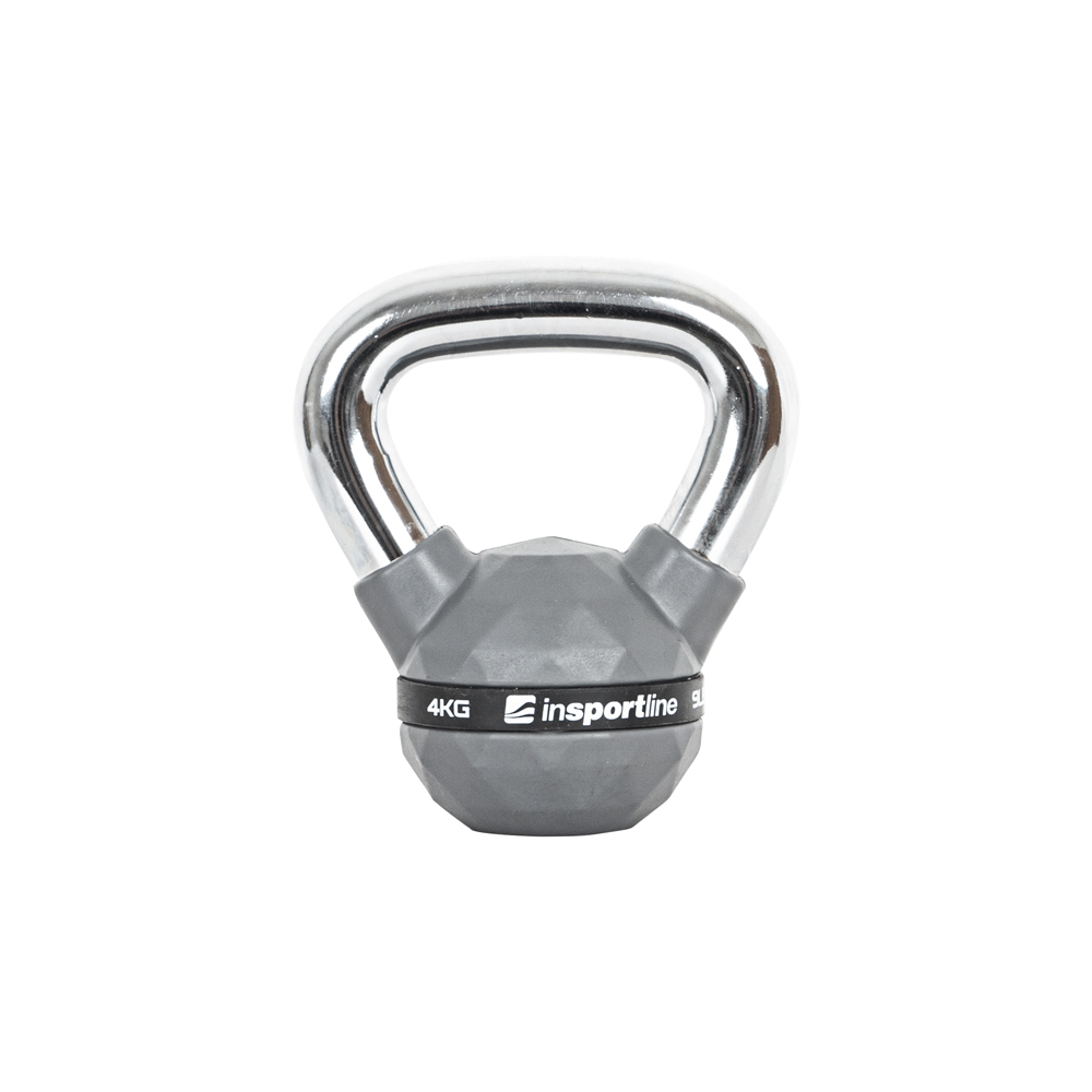 Rubber-Coated Kettlebell Set inSPORTline PU 4 – 20 kg SPECIAL OFFER 1