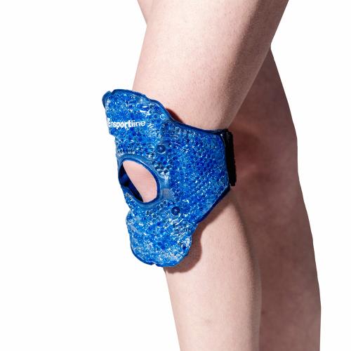 Verwarmend/koelend gelparels knie- en elleboogwrap inSPORTline Vivogeno