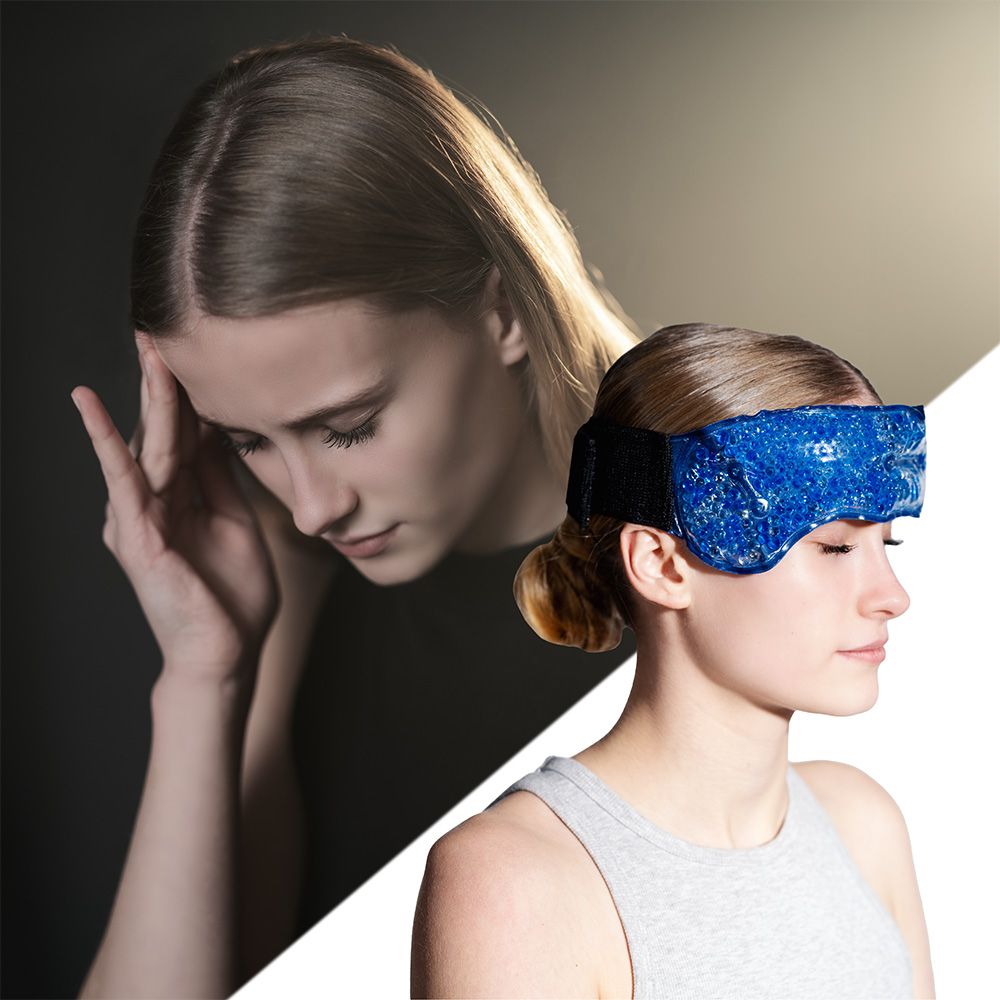 Verwarmend/Koelend gelparels Hoofdband inSPORTline Vivofrunto