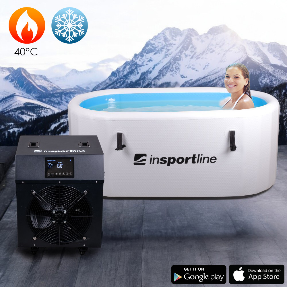 Koudwater dompelbad inSPORTline Laaches met Thermostaat