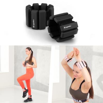 Adjustable Wrist/Ankle Weights inSPORTline Brace - Pink 2