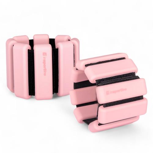 Adjustable Wrist/Ankle Weights inSPORTline Brace - Pink 3