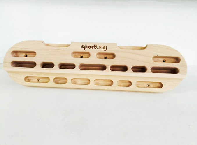 Sportbay Houten Hangboard - Trainingsbord - Klimbord 1