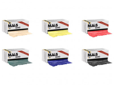 MoVes Oefenband - weerstandsband 5,5 m rol