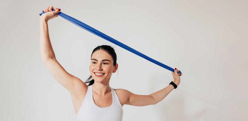 MoVes Oefenband - weerstandsband 5,5 m rol 3