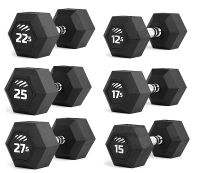 Tiguar HEX dumbbells 5 t/m 50 kg