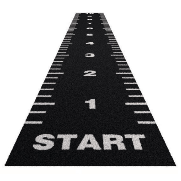 Sprinttrack - kunstgras Essential 20 m x 2 m 7