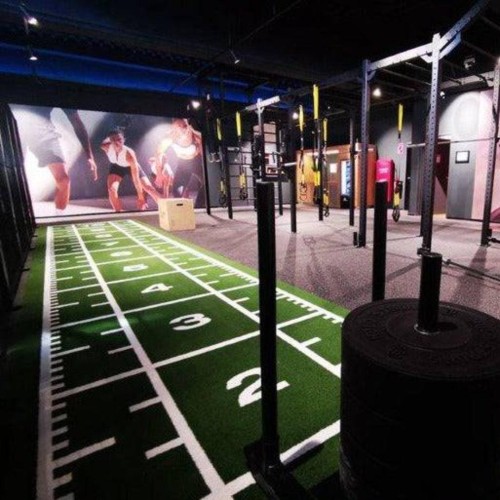 Sprinttrack - kunstgras Premium 20.4 m x 2 m 5