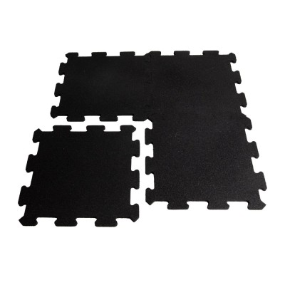 Premium puzzel vloertegel 10mm zwart  3