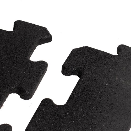 Premium puzzel vloertegel 10mm zwart  5